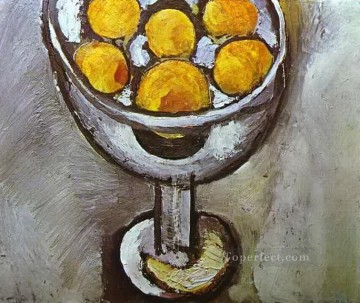  Matisse Art Painting - A vase with Oranges abstract fauvism Henri Matisse